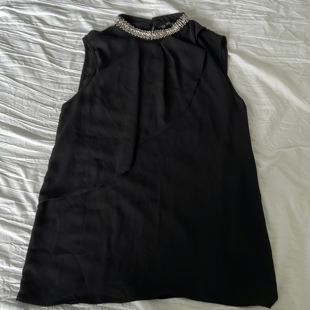 ZARA embellished top